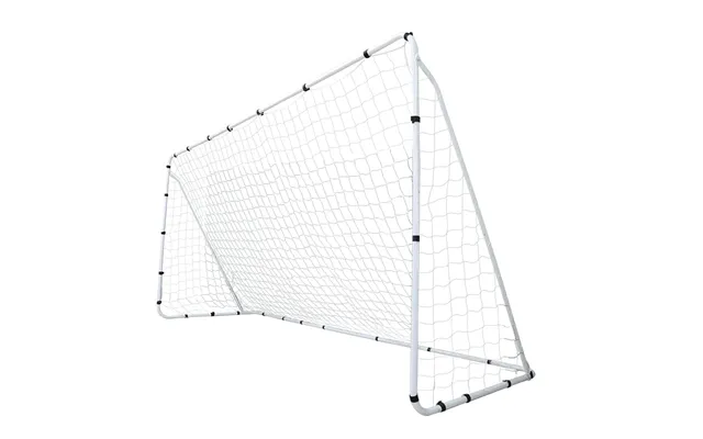 Stort Fodboldmål Med Stålramme 366x180x120cm