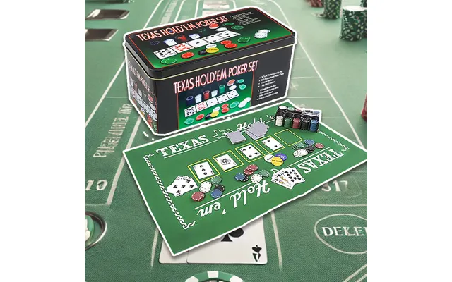 Texas Holdâ Em Poker Sæt