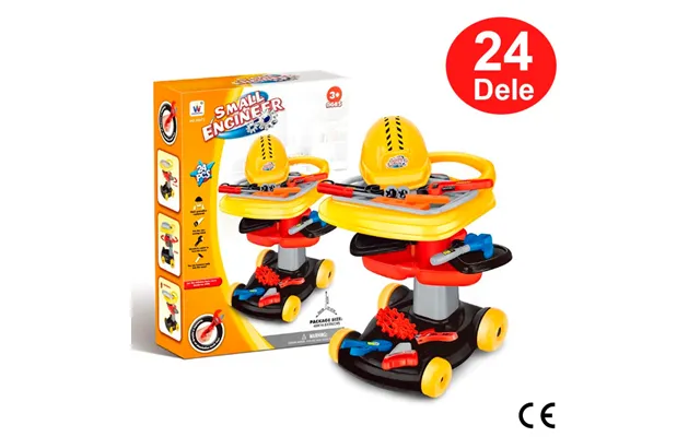 Trolley Med Værktøjsbord 24 Dele