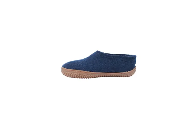 Uldhjemmesko 100% Ren Uld M Gummisål - Dansk Design Shus