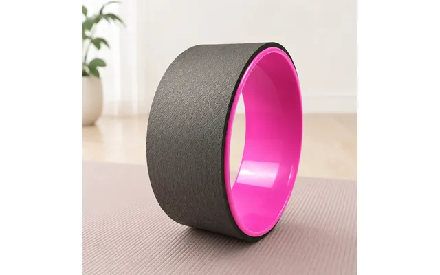 Yoga Hjul Yoga Wheel - Lilla Pink Eller Sort Pink