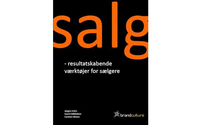 ' - Resultatskabende Værktøjer For Sælgere'