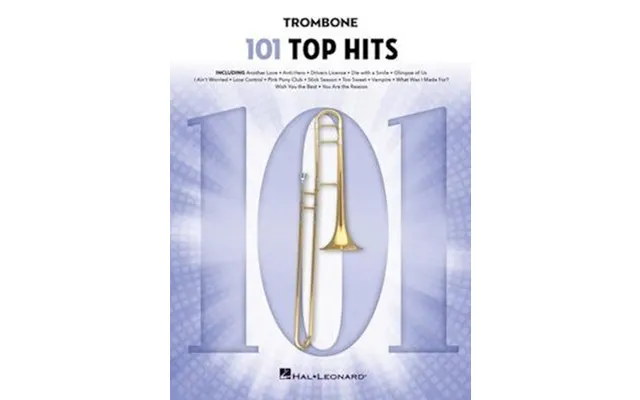 '101 Top Hits For Trombone' - Brugt Bog