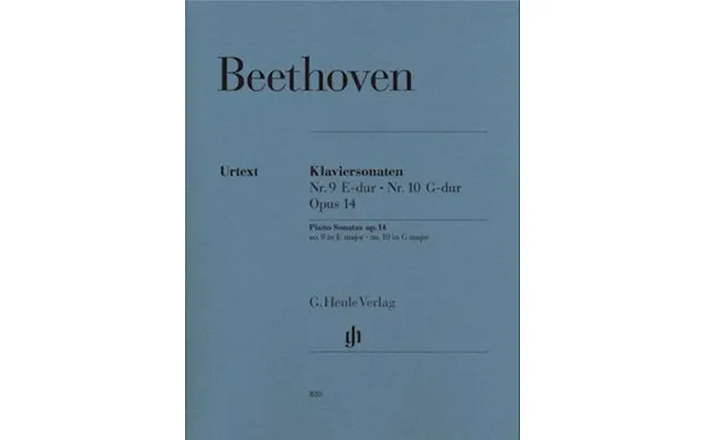 'beethoven, Ludwig Van - Klaviersonaten Nr. 9 Und Nr. 10 E-dur Und G-dur Op