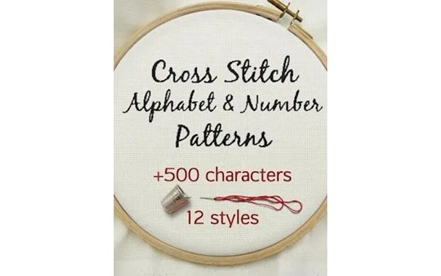 'cross Stitch Alphabet & Number Patterns Counted Cross Stitch Alphabet Letters And Numbers Simple Patterns In 12 Font St