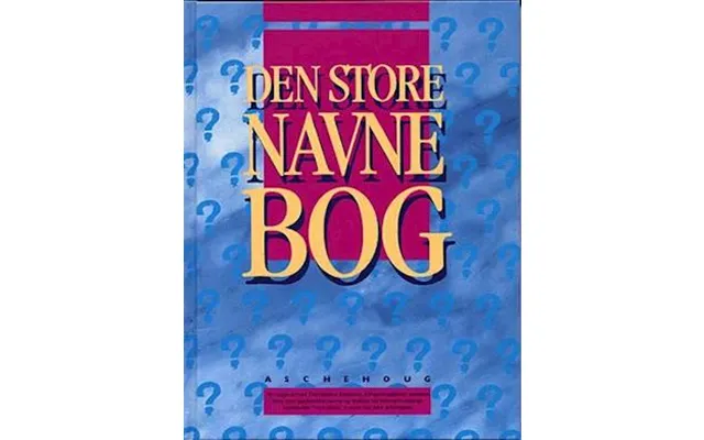 'den Store Navnebog' - Brugt Bog