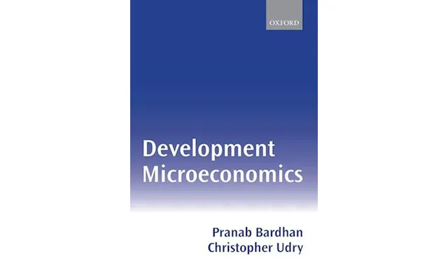 'development Microeconomics' - Brugt Bog