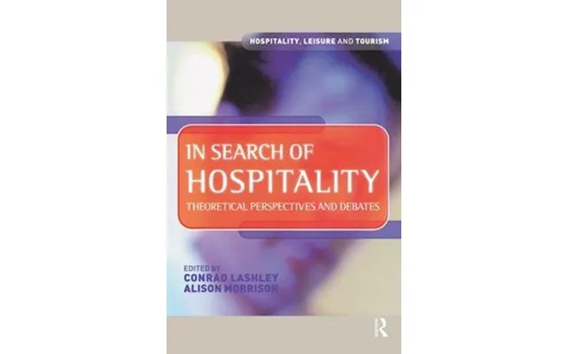 'in Search Of Hospitality' - Brugt Bog