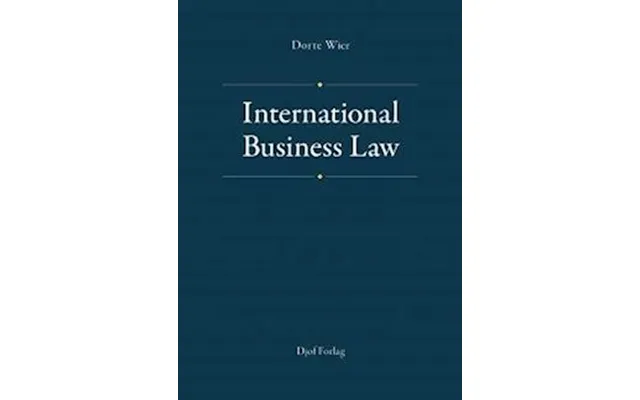'international Business Law' - Brugt Bog