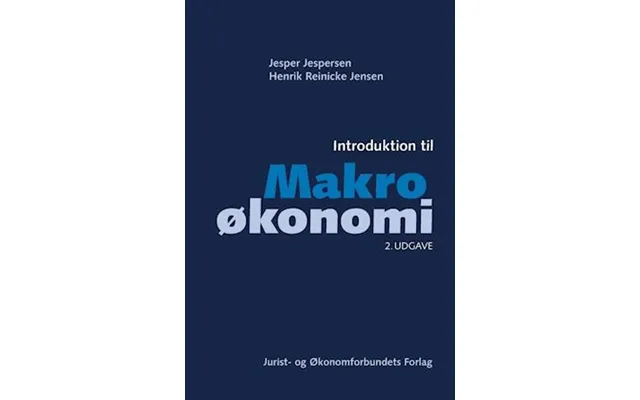 'introduktion Til Makroøkonomi' - Brugt Bog