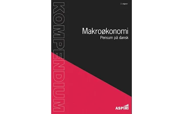 'kompendium I Makroøkonomi' - Brugt Bog