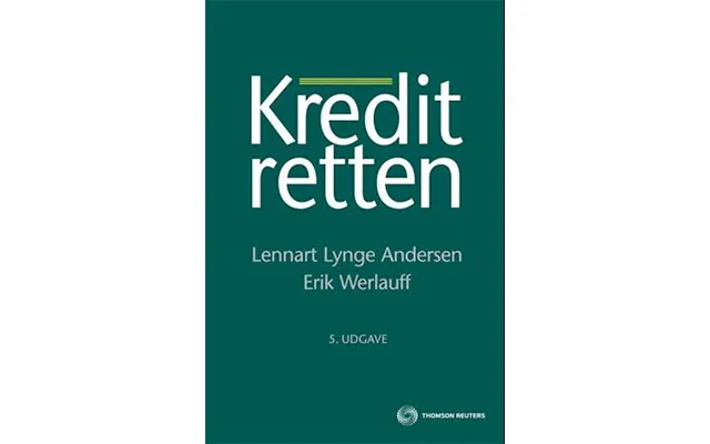'kreditretten' - Brugt Bog