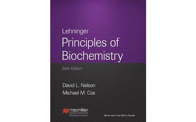 'lehninger Principles Of Biochemistry' - Brugt Bog