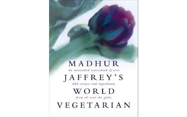 'madhur Jaffrey's World Vegetarian' - Brugt Bog