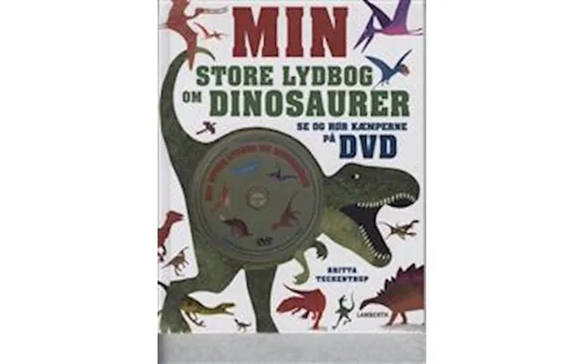 'min Store Lydbog Om Dinosaurer' - Brugt Bog