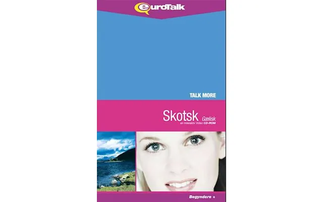 'skotsk Gælisk Parlørkursus Cd-rom' - Talk More Skotsk Gælisk