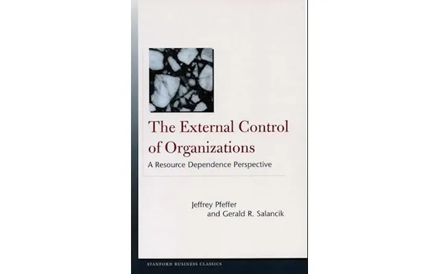 'the External Control Of Organizations' - Brugt Bog