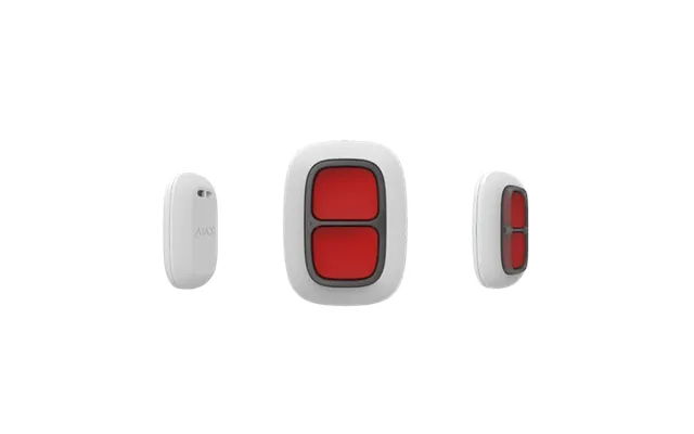 Ajax Double Button - Hvid