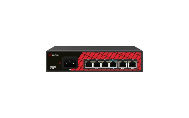 Safire 4 Ports Poe Switch 60w - 2 X Gb Uplink