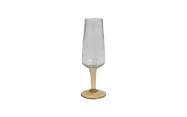 Champagneglas Gul Fod