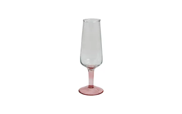 Champagneglas Rosa Fod