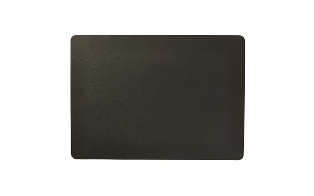 Dækkeserviet Sort Pvc 46x33cm