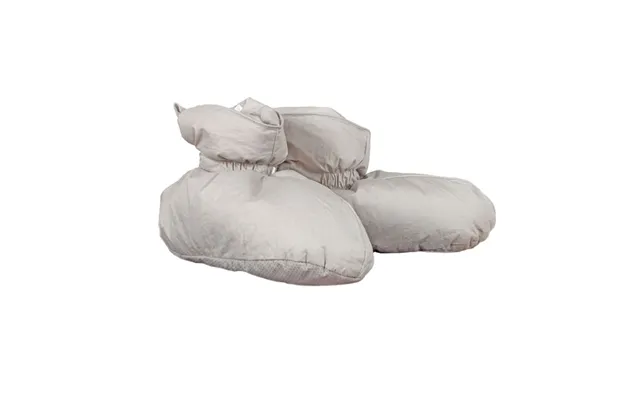 Dunsokker Large 28cm Grå Små Andefjer