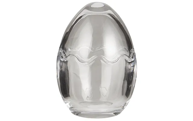 Glaspåskeæg 2-delt H10cm Ø7cm