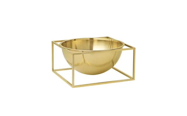 Kubus Centerpiece L Messing