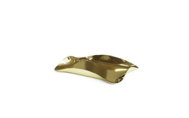 Wave Bakke Brass 29,8x22,6x3,7 Cm