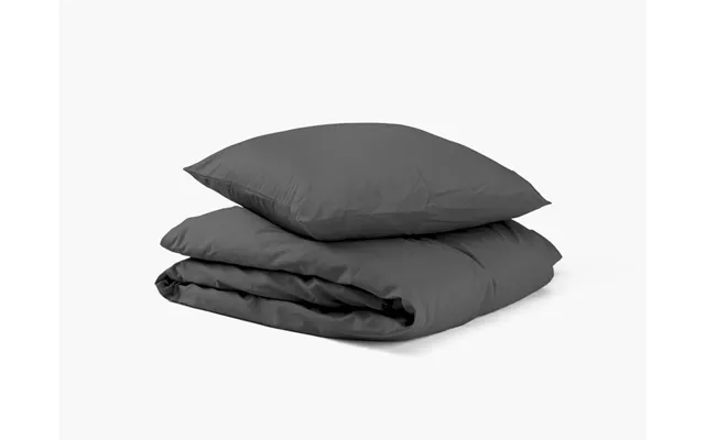 Satin Sengesæt 200x220 - Antracit