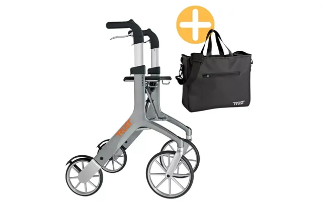 Trustcare Let's Fly Udendørs Rollator Inkl. Taske