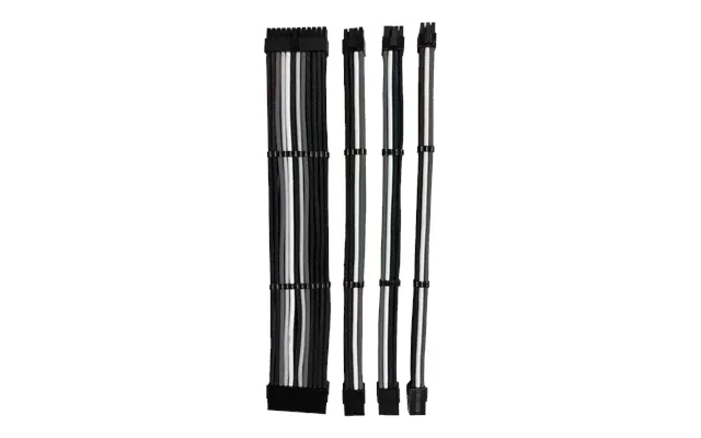 Sleeving Kit - White Black Grey