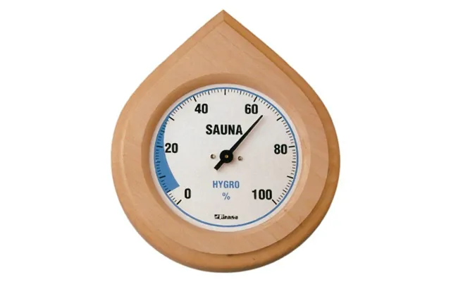 Finnsa - Sauna Hygrometer I Træ 100mm