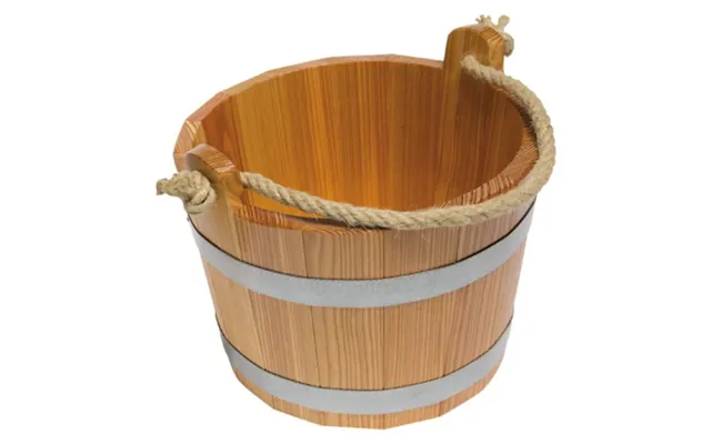 Finnsa - Sauna Spand Lærk M Hank 6,5l