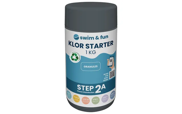 Swim & Fun - Klor Starter Granulat, 1 Kg