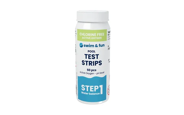 Swim & Fun - Teststrimler Aktivt Oxygen 50 Stk