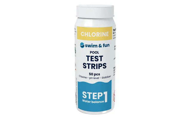 Swim & Fun - Teststrimler Klor Ph Stabilisator 50 Stk