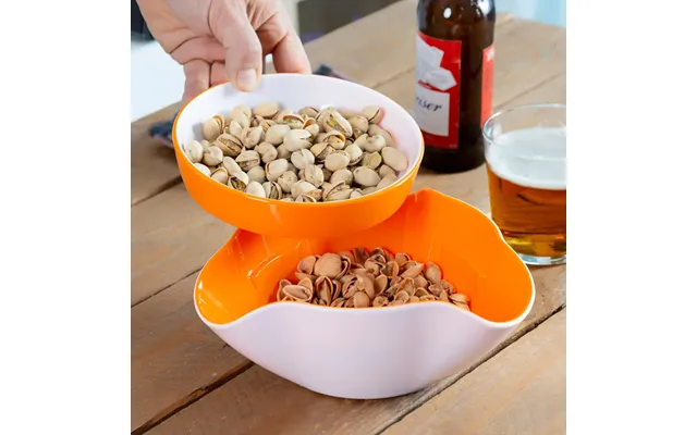2-i-1 Snackskål 2 Dele
