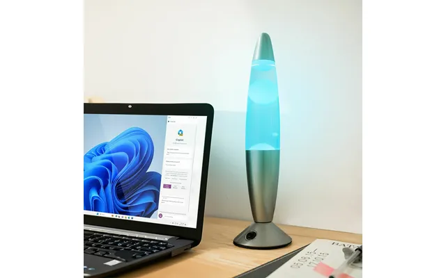 Flerfarvet Led-lavalampe Kolemp