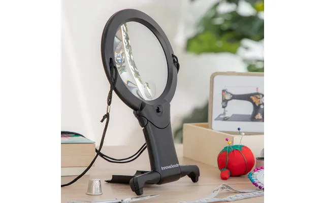 Håndfri Forstørrelsesglas Med Led-lys Zooled