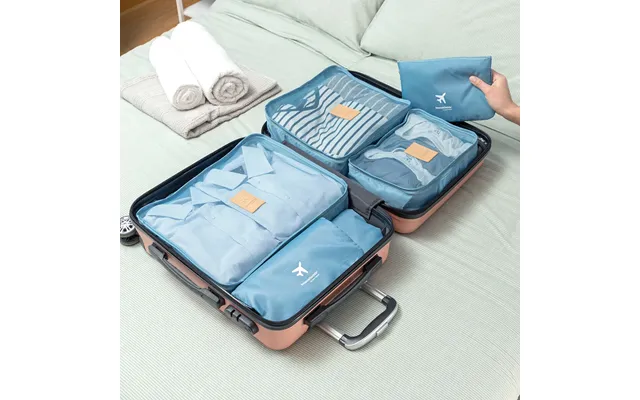 Sæt Med Organizer Tasker Til Kufferter Luggan 6 Dele