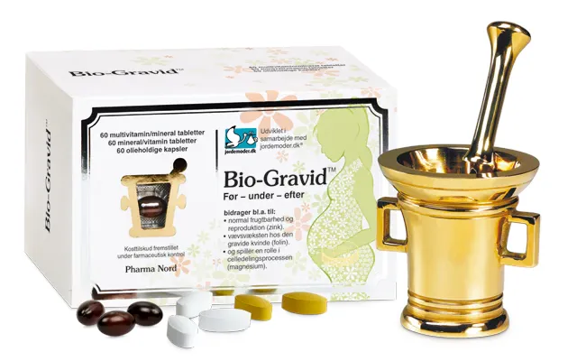 Bio-gravid- 3x60 Tabletter Kapsler - Pharma Nord