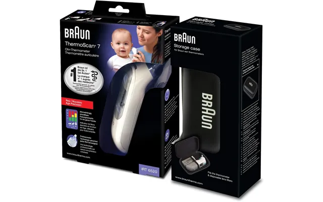 Braun - Thermoscan 7 Irt6520 Infrarødt Øretermometer