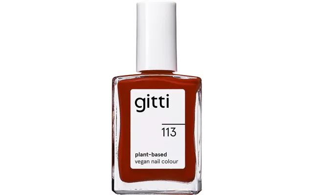 Plantebaseret Neglelak - Earth Red 113