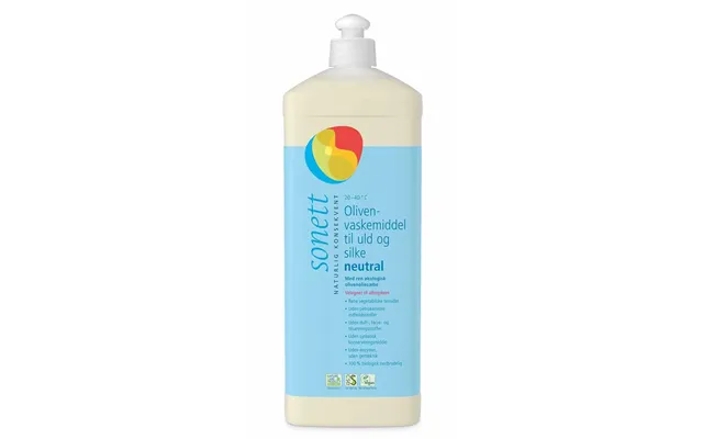 Vaskemiddel Uld & Silke Olivenolie Neutral - 1l