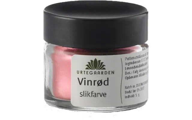 Vinrød Slikfarve - 5g