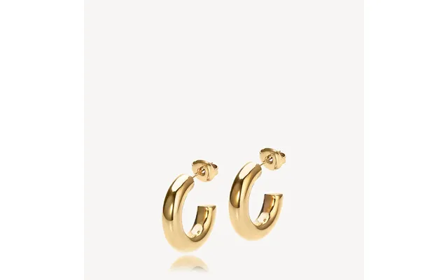 Aura - Hoops Small Forgyldt