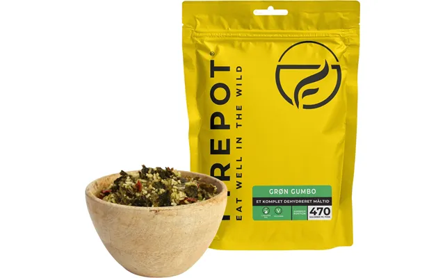 Firepot Grøn Gumbo - Frysetørret Mad
