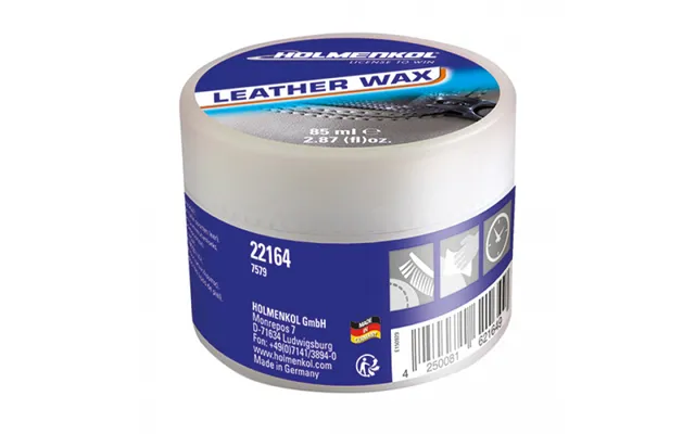 Holmenkol Leather Wax - Læderbalsam